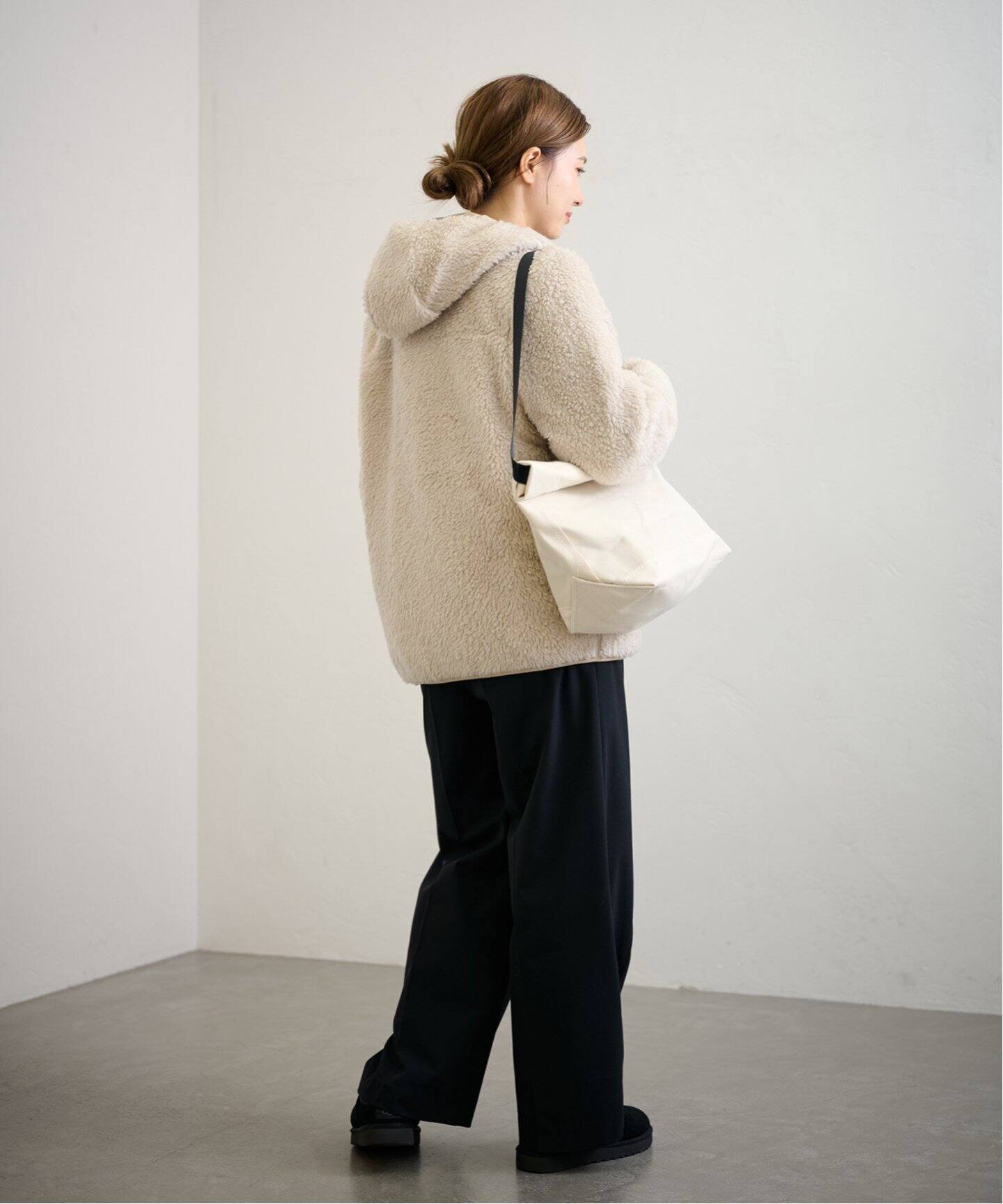 TEMBEA / テンベア】別注 ROLL TOP TOTE CANVAS6（トートバッグ）｜L 