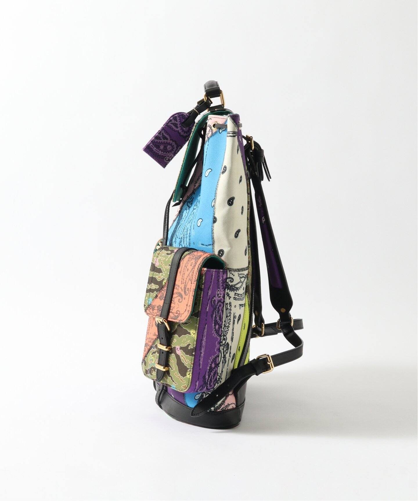 THE WORLD IS YOURS Geometric Paisley Backpack（バックパック