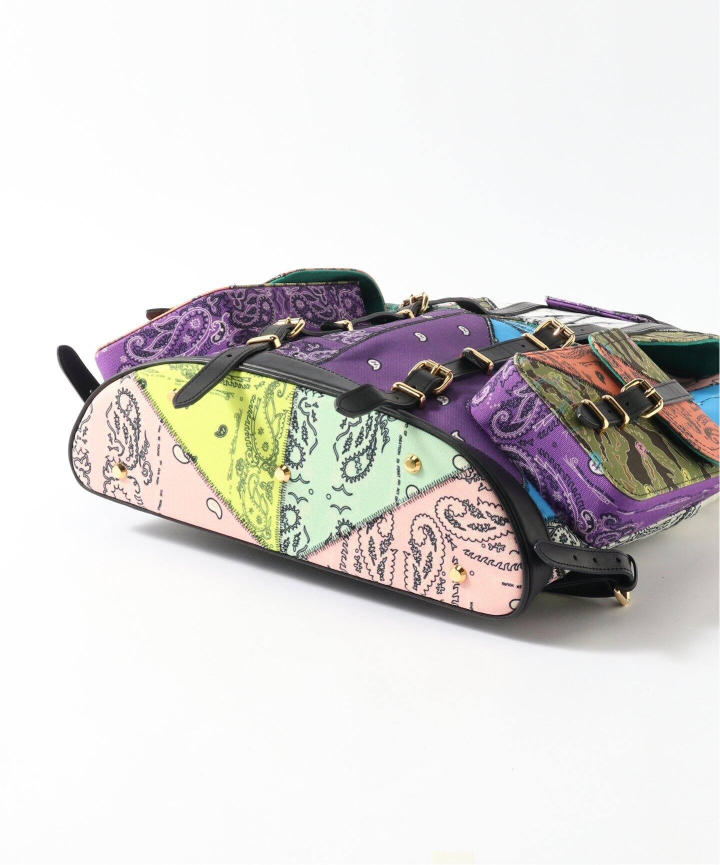 THE WORLD IS YOURS Geometric Paisley Backpack（バックパック