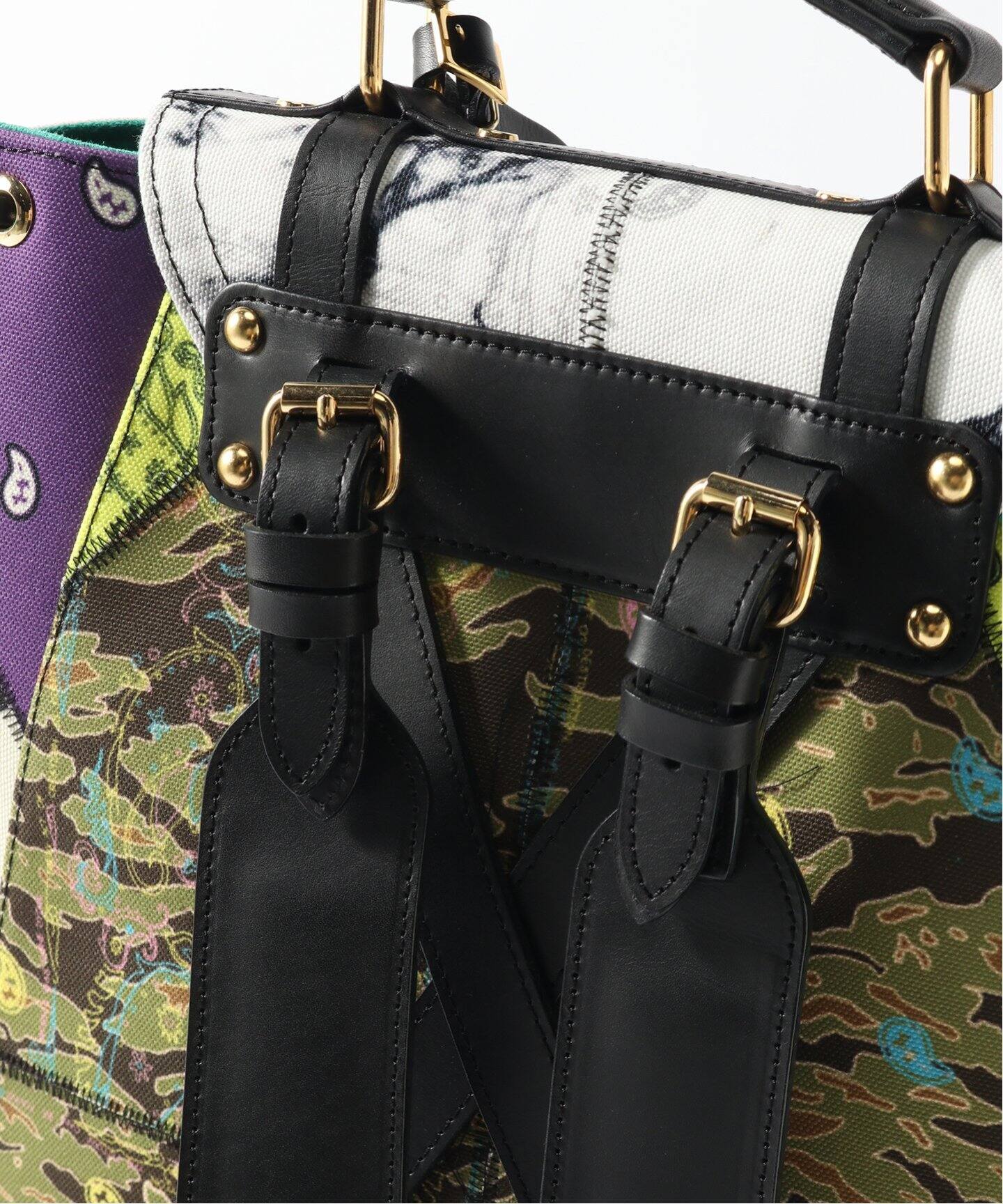 THE WORLD IS YOURS Geometric Paisley Backpack（バックパック