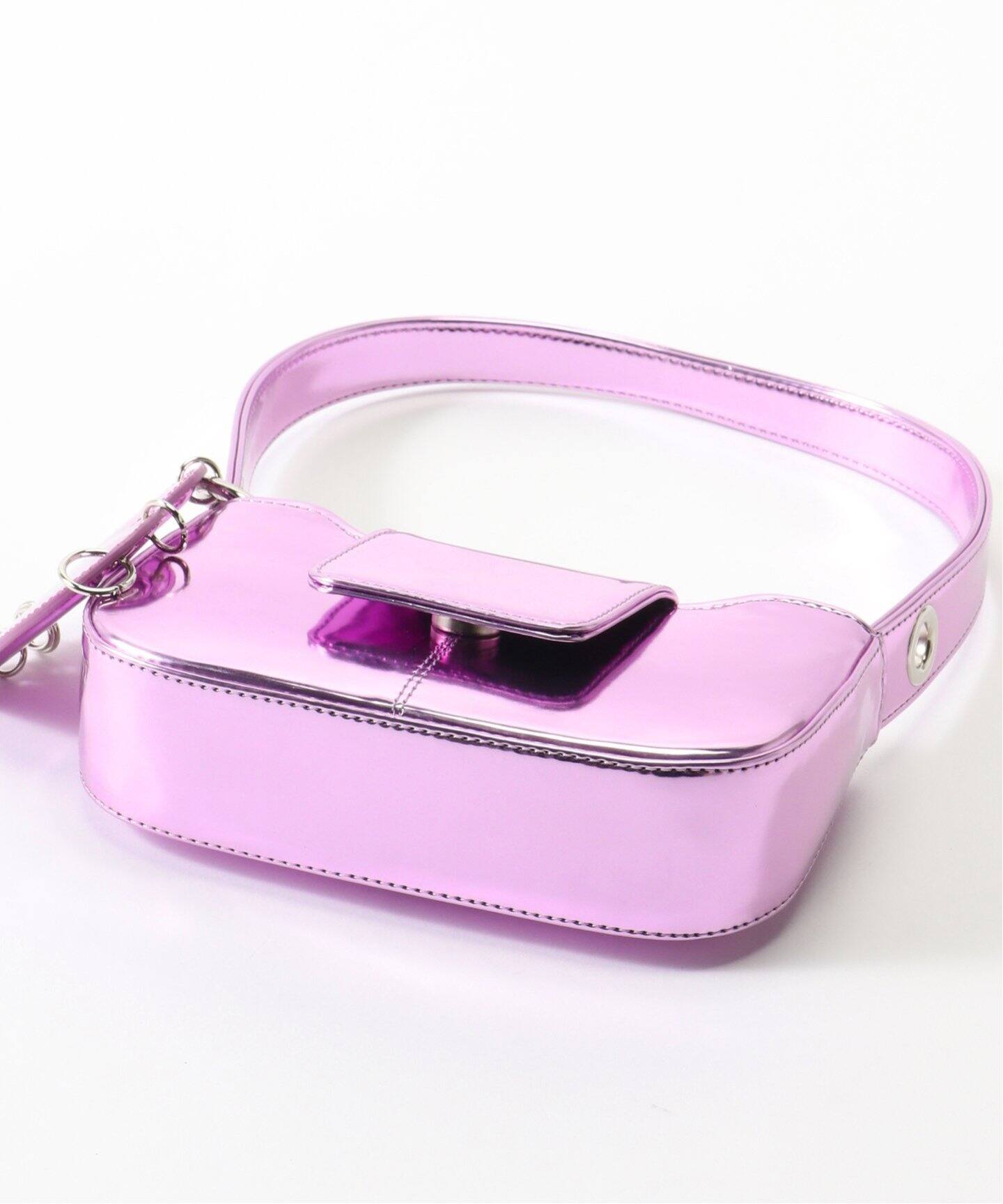 JUSTINE CLENQUET DYLAN PINK BAG W/HEART（ハンドバッグ