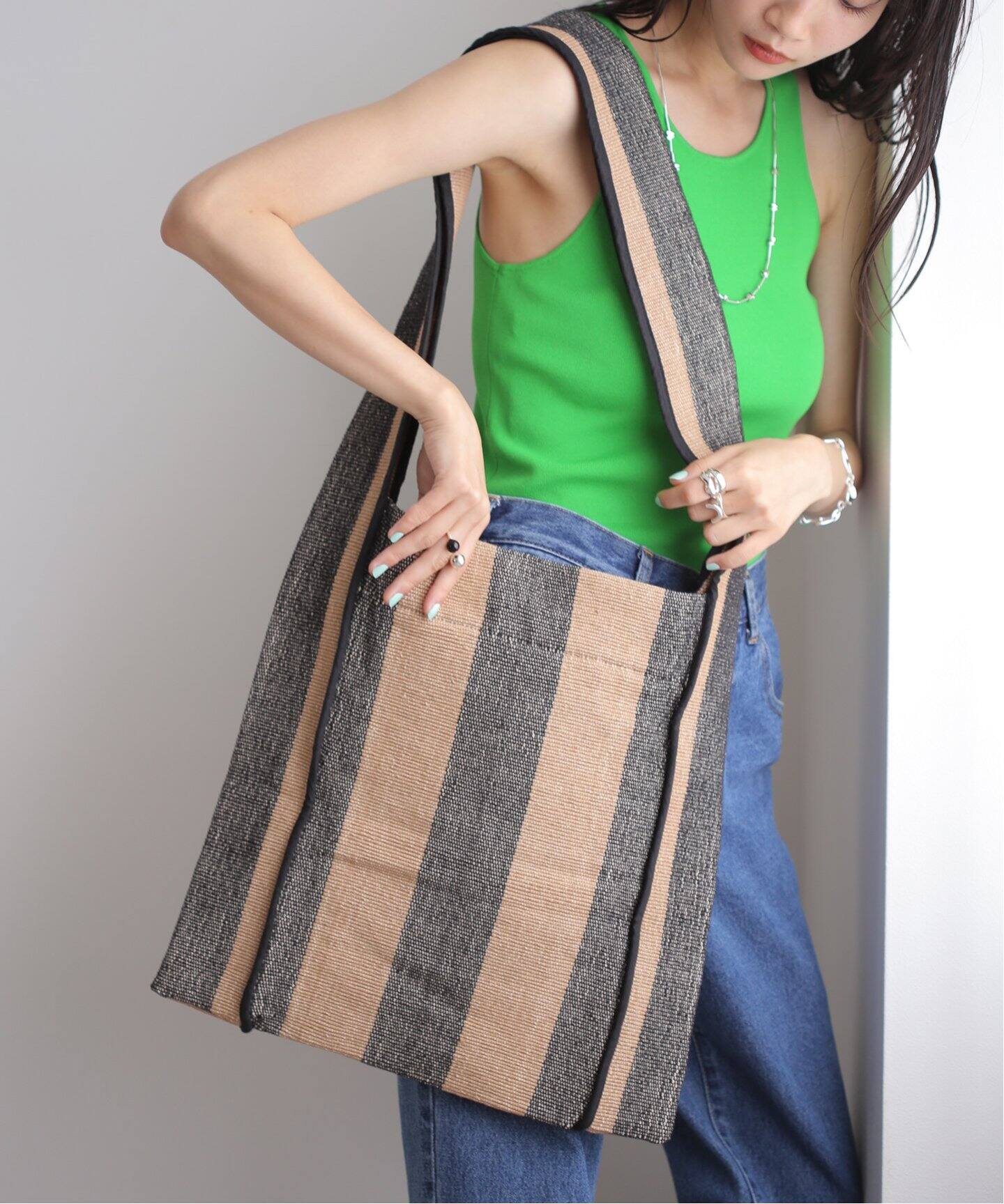TODAYFUL Slub Stripe Bag 12411017（ショルダーバッグ）｜BOICE FROM  