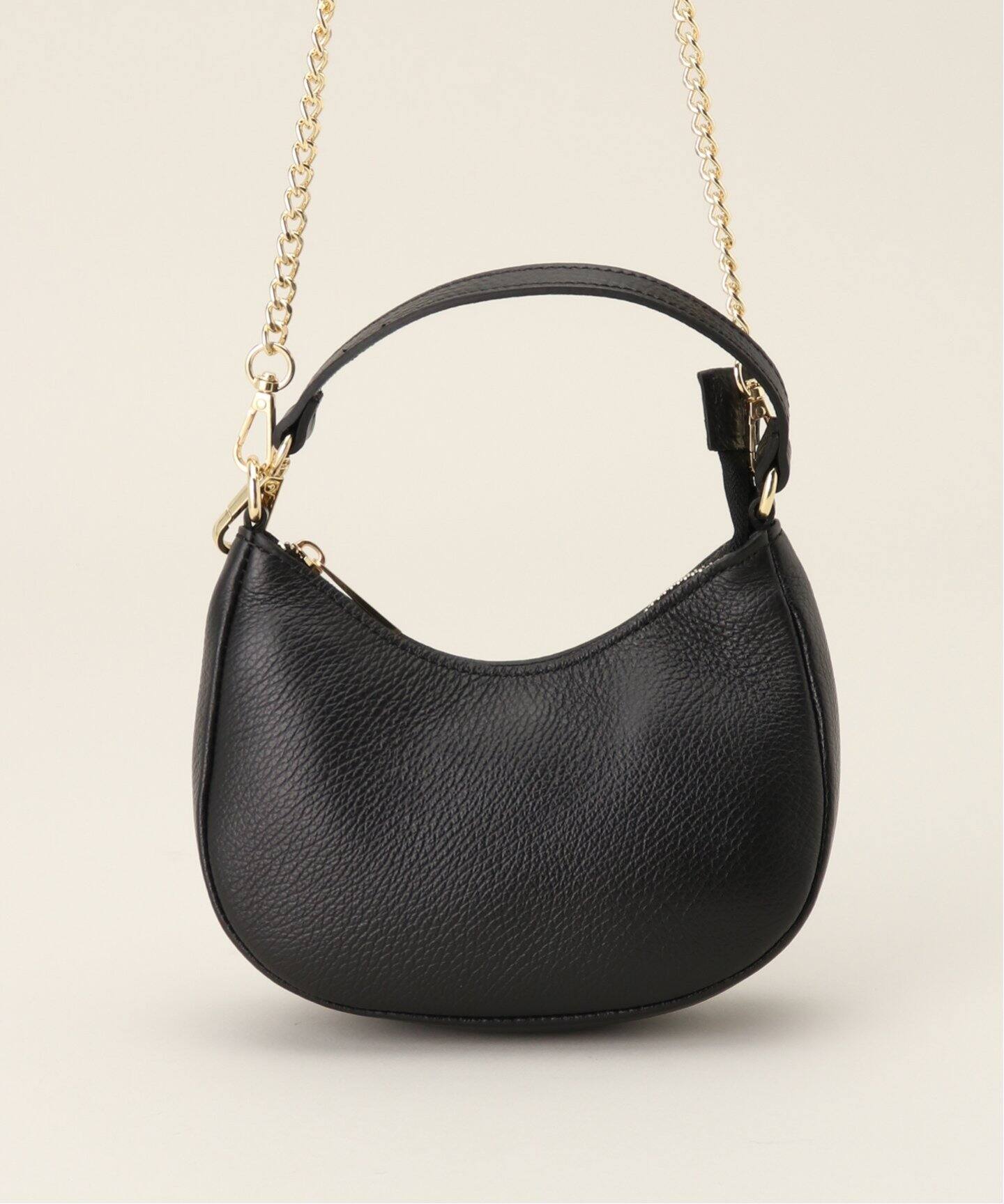 AULENTTI/オウレンティ】ハーフムーンショルダーBAG（ショルダー
