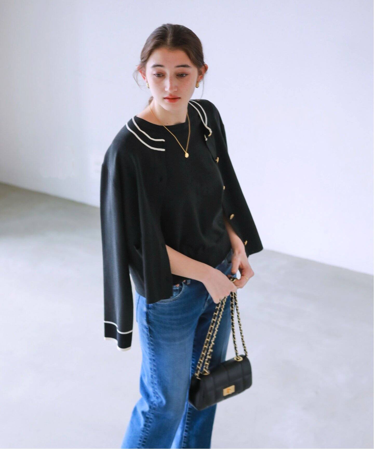 MILOS/ミロス】別注スクエアキルトショルダーBAG（ショルダーバッグ  