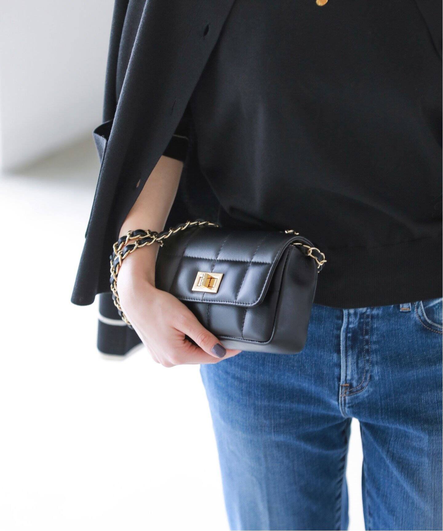 MILOS/ミロス】別注スクエアキルトショルダーBAG（ショルダーバッグ  