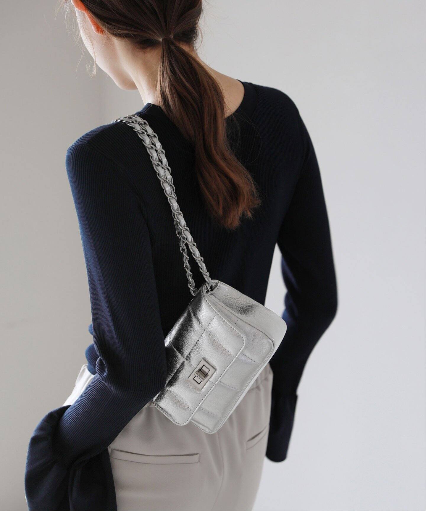 MILOS/ミロス】別注スクエアキルトショルダーBAG（ショルダーバッグ  