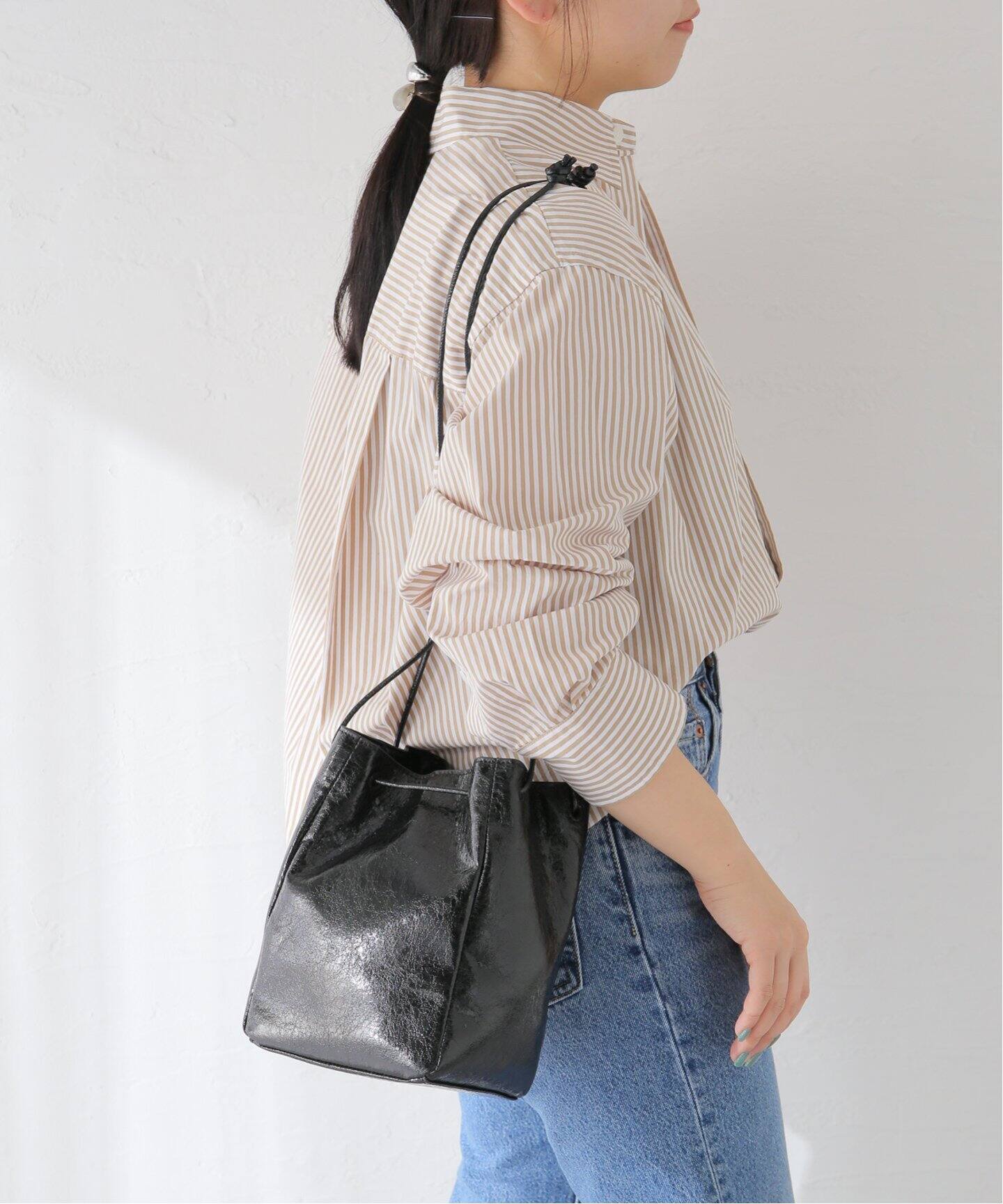 ESLOW / エスロー】 METALLIC SHOULDER BAG（ショルダーバッグ 