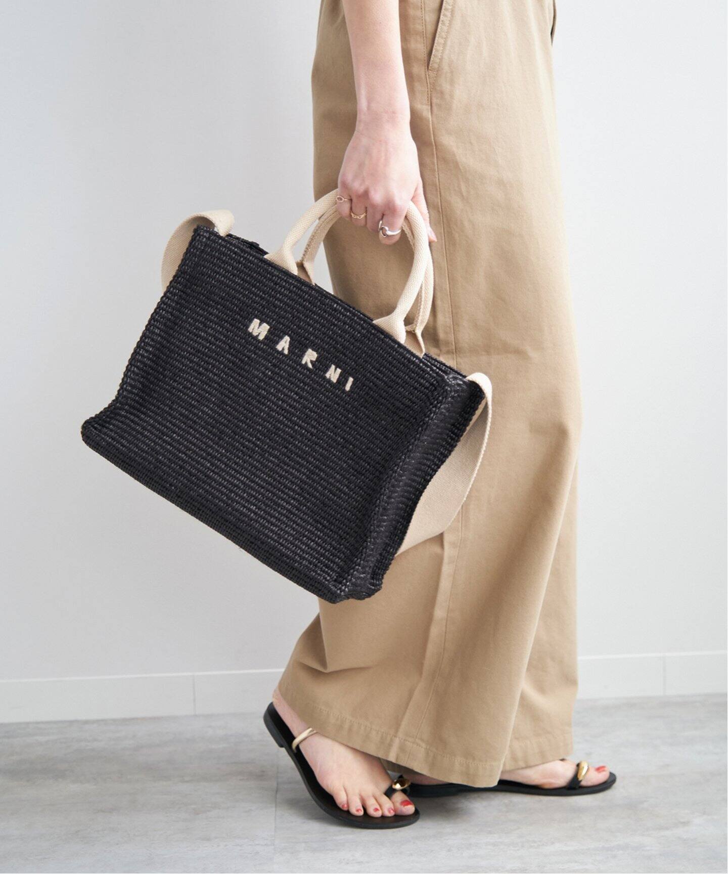 ≪一部店舗+WEB限定≫【MARNI/マルニ】 SMALL BASKET（ショルダー 