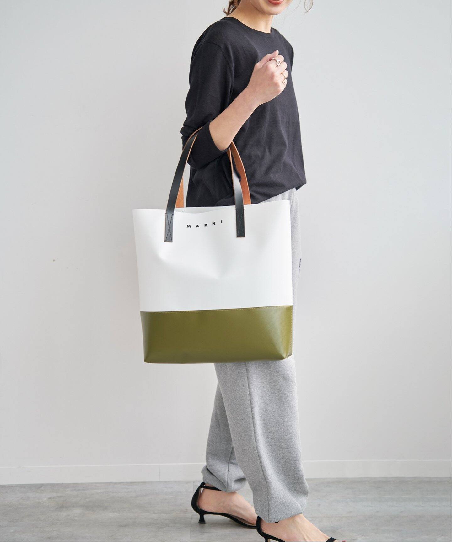 ≪一部店舗+WEB限定≫【MARNI/マルニ】 SHOPPING N/S（トートバッグ 