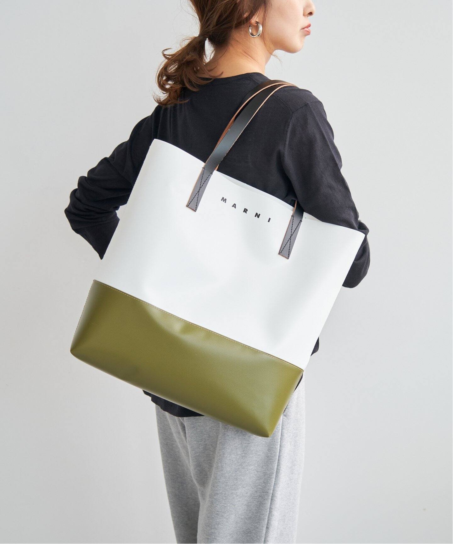 ≪一部店舗+WEB限定≫【MARNI/マルニ】 SHOPPING N/S（トートバッグ  