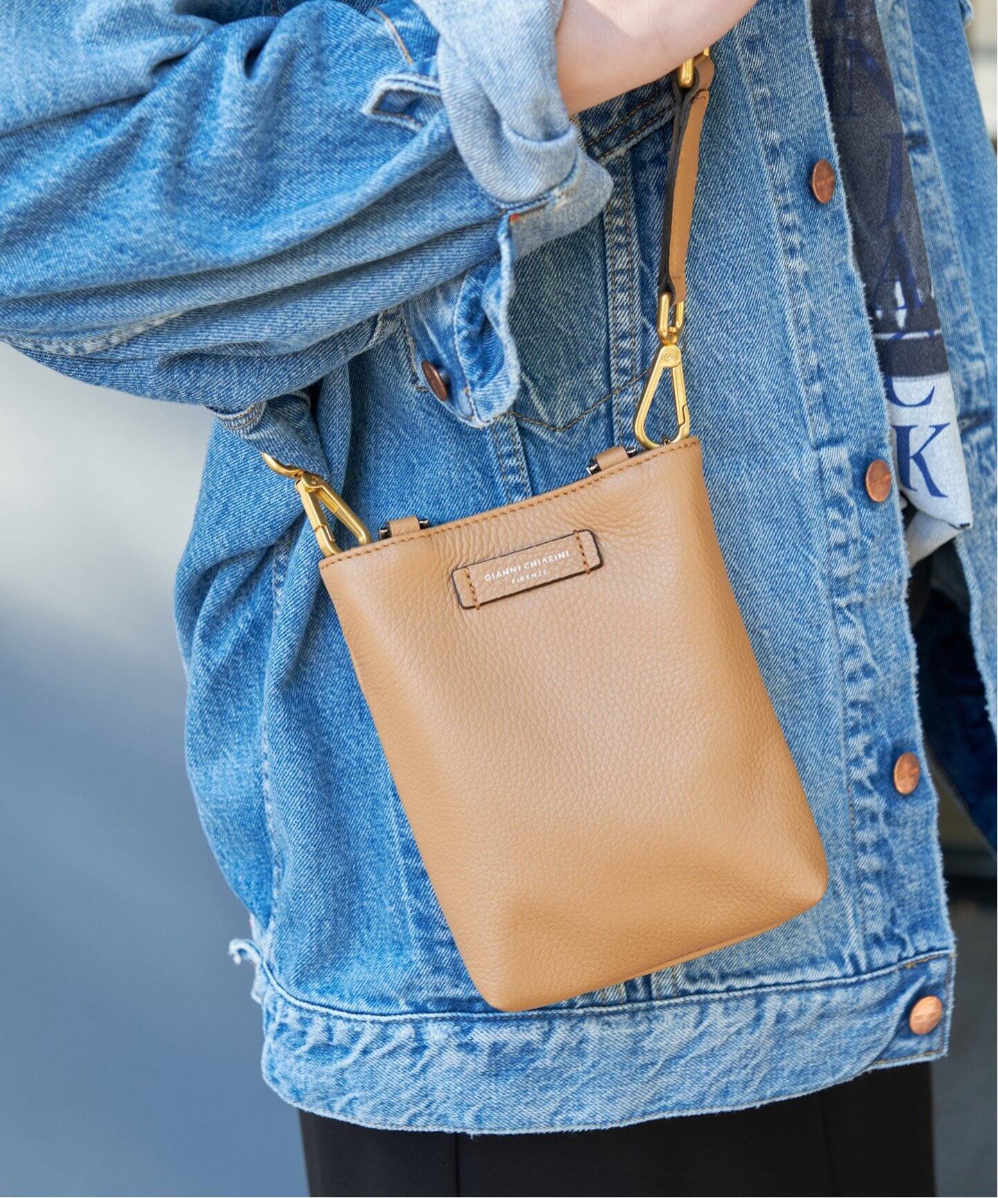 GIANNI CHIARINI / ジャン二キャリー二】CAMILLA（ショルダーバッグ 