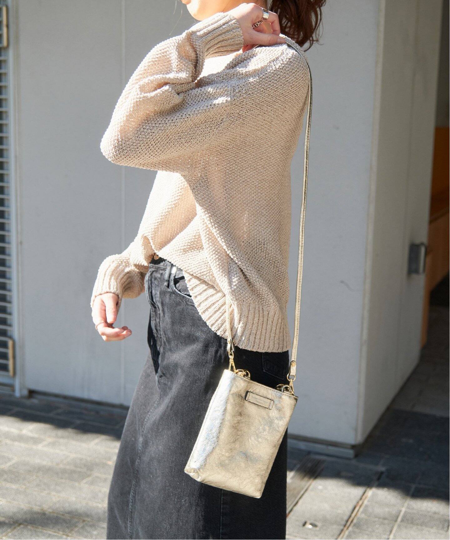 GIANNI CHIARINI / ジャン二キャリー二】CAMILLA（ショルダーバッグ 