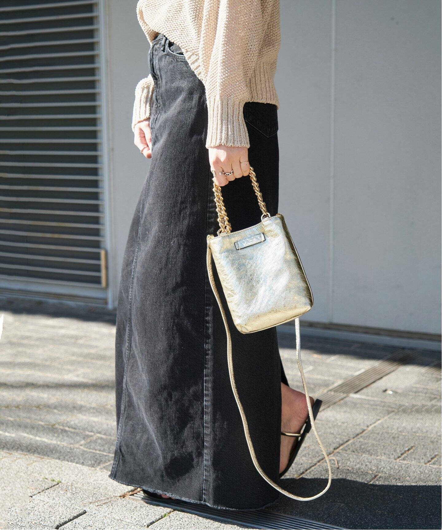 GIANNI CHIARINI / ジャン二キャリー二】CAMILLA（ショルダーバッグ 