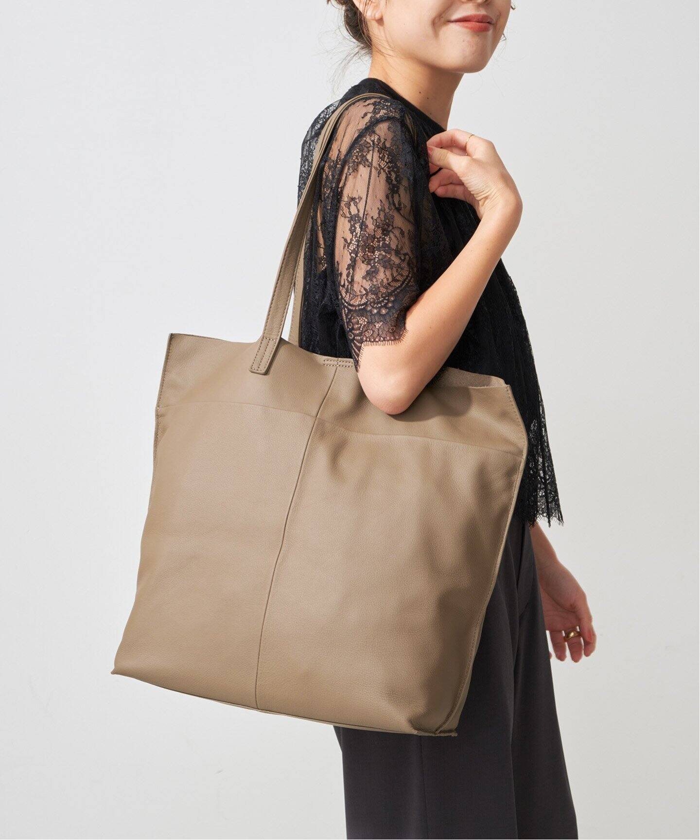 SEEKER / シーカー レザートート（トートバッグ）｜Spick and Span  