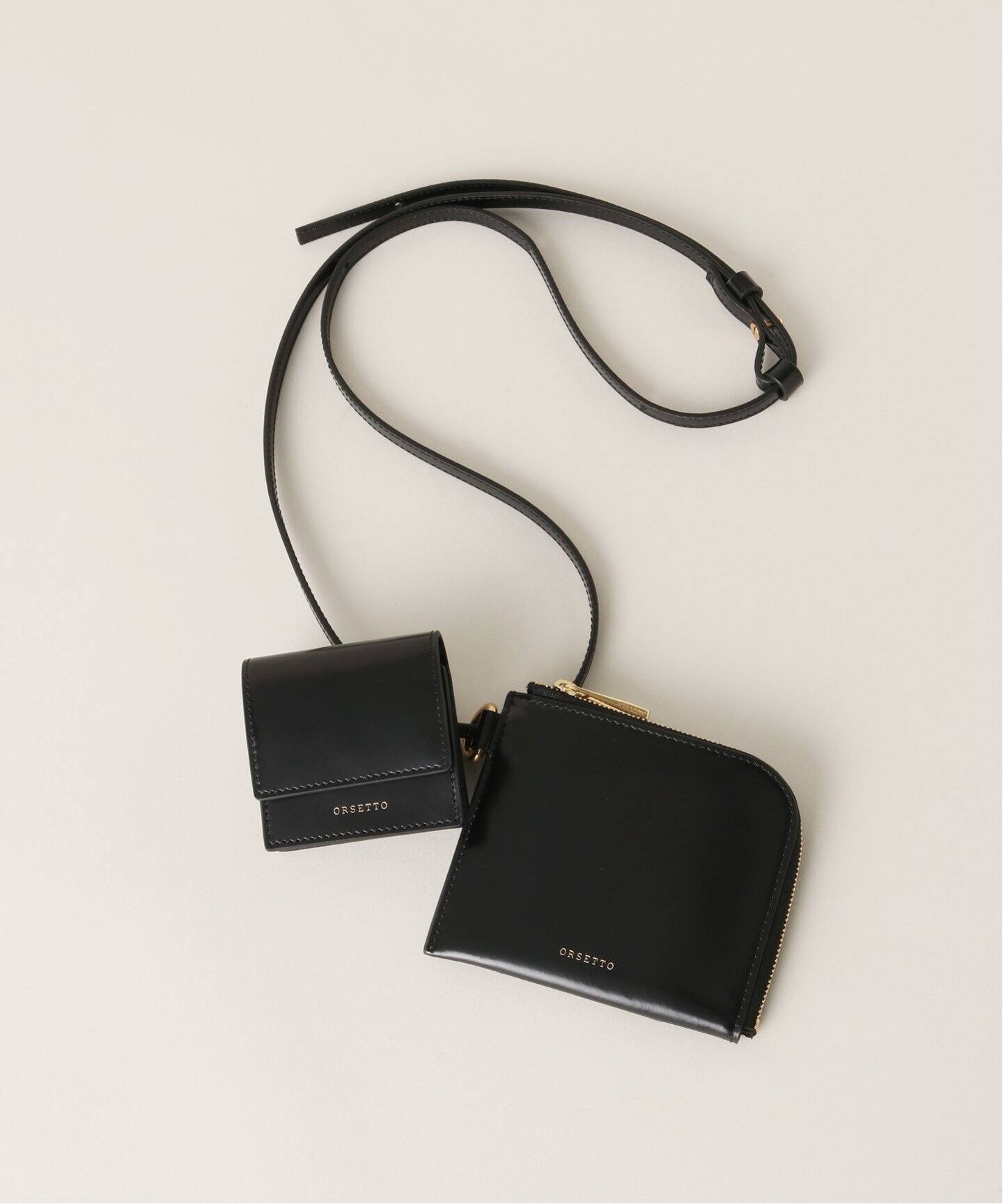 ORSETTO / オルセット】 LUCE WALLET SHOLDER（財布・コインケース  