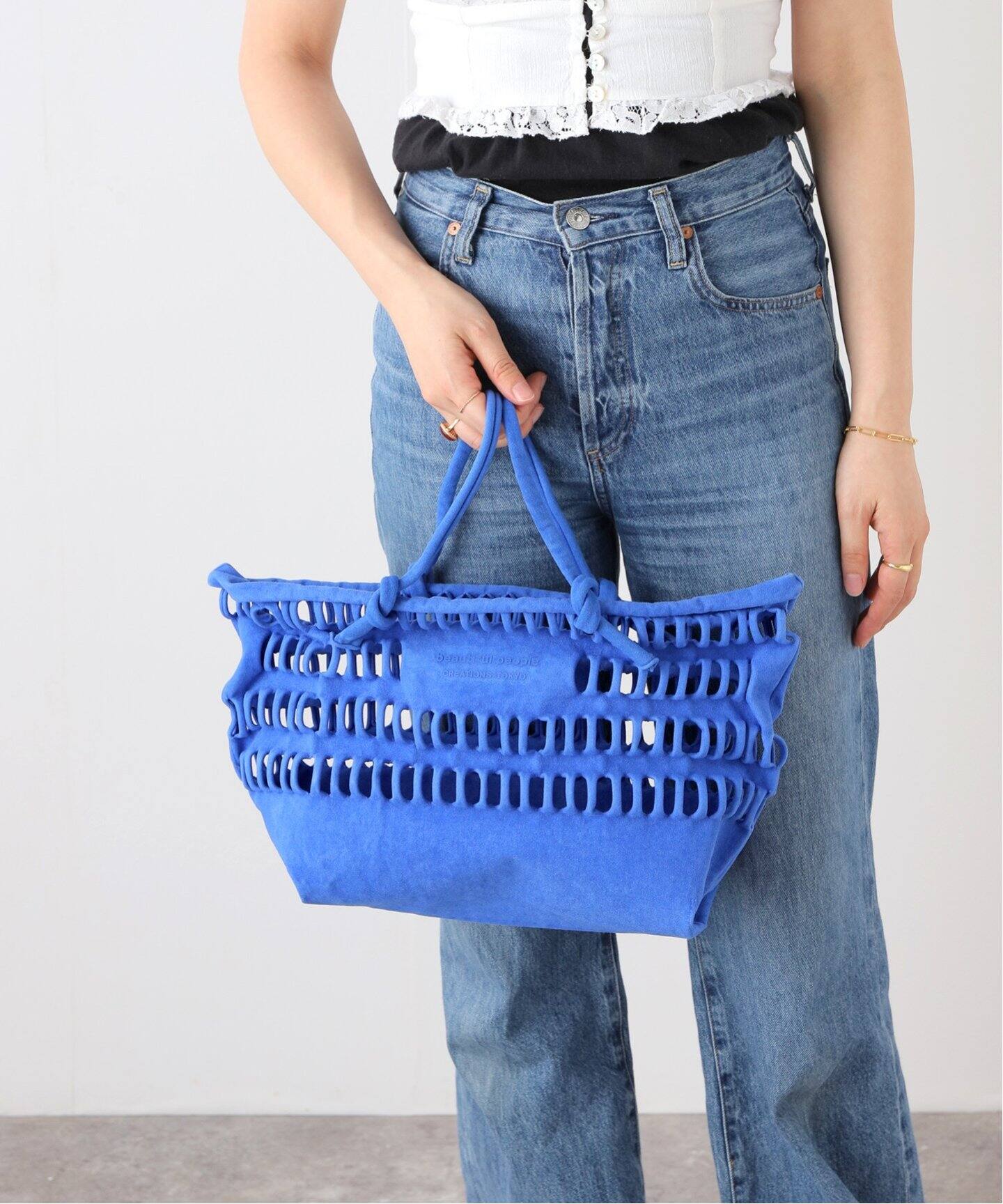 ≪一部店舗+WEB限定≫beautiful people konbu knit shopping busket 