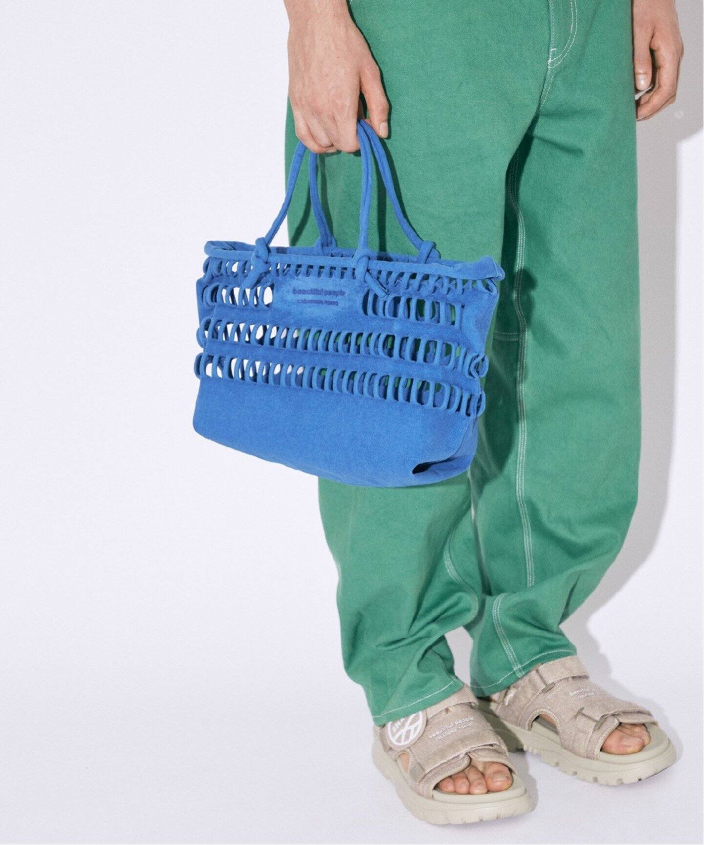 ≪一部店舗+WEB限定≫beautiful people konbu knit shopping busket 