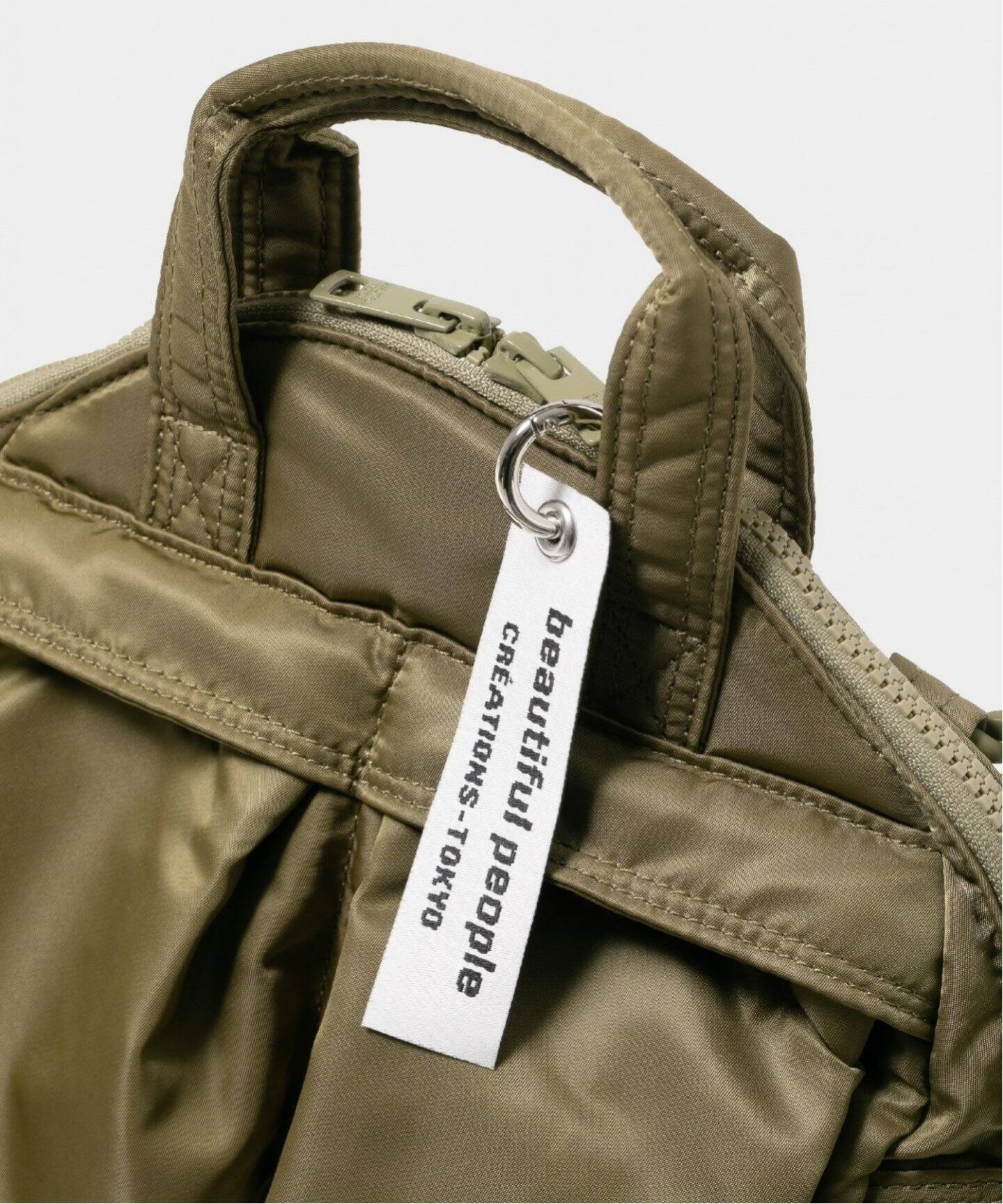 ≪一部店舗+WEB限定≫beautiful people POTRxbp helmet bag in nylon 