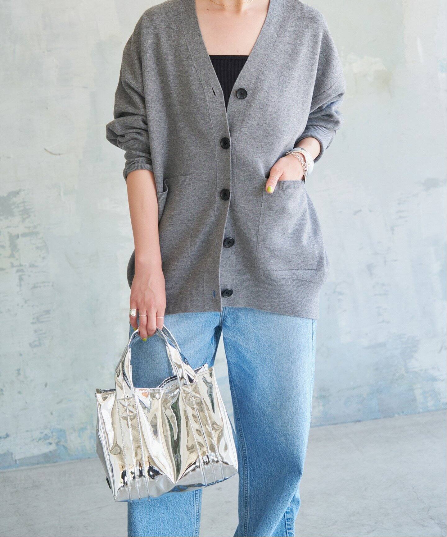 Amazon | [エロイーズ] トートバッグ boxy mirror tote