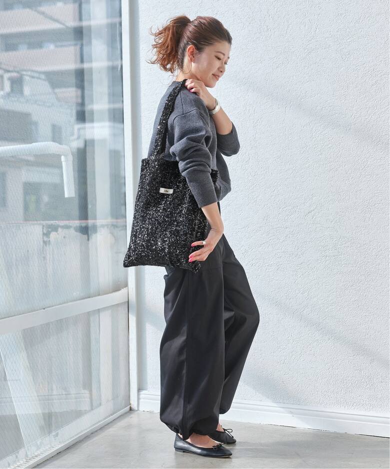 ≪一部店舗+WEB限定≫【Uhr / ウーア】別注Spangle Tote Bag（トート 