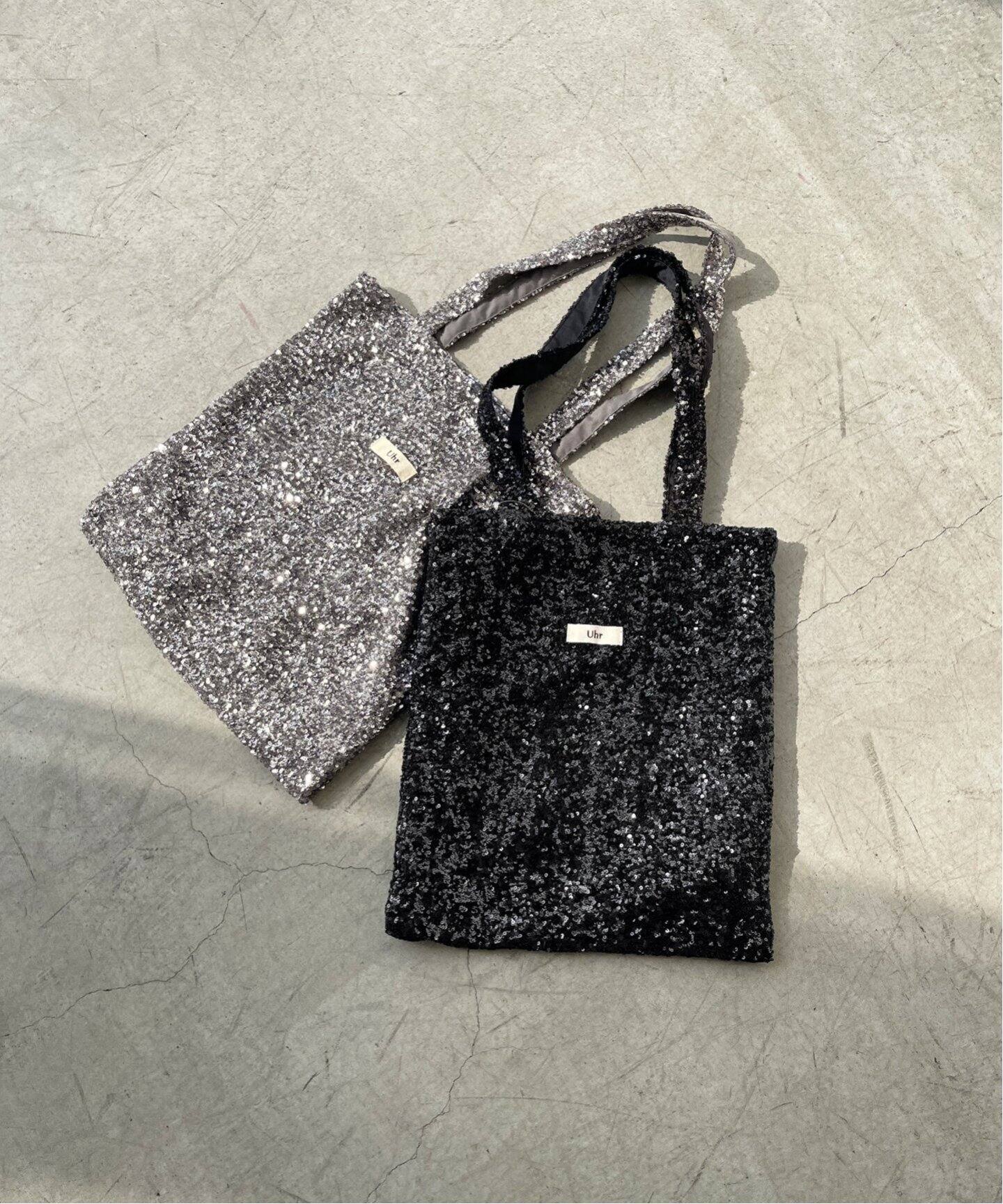 ≪一部店舗+WEB限定≫【Uhr / ウーア】別注Spangle Tote Bag（トート 