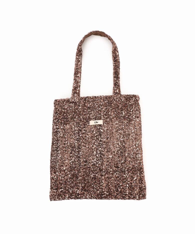 ≪一部店舗+WEB限定≫【Uhr / ウーア】別注Spangle Tote Bag（トート