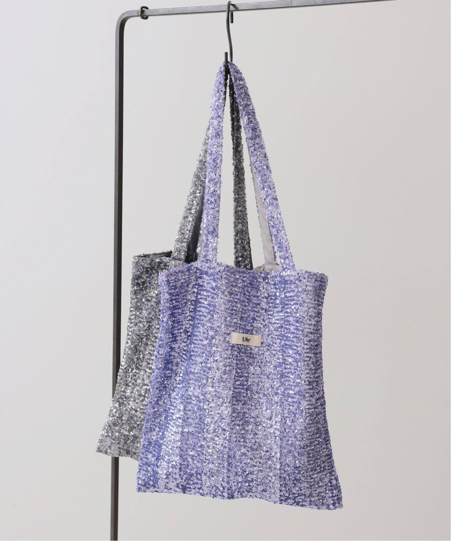 ≪一部店舗+WEB限定≫【Uhr / ウーア】別注Spangle Tote Bag（トート 