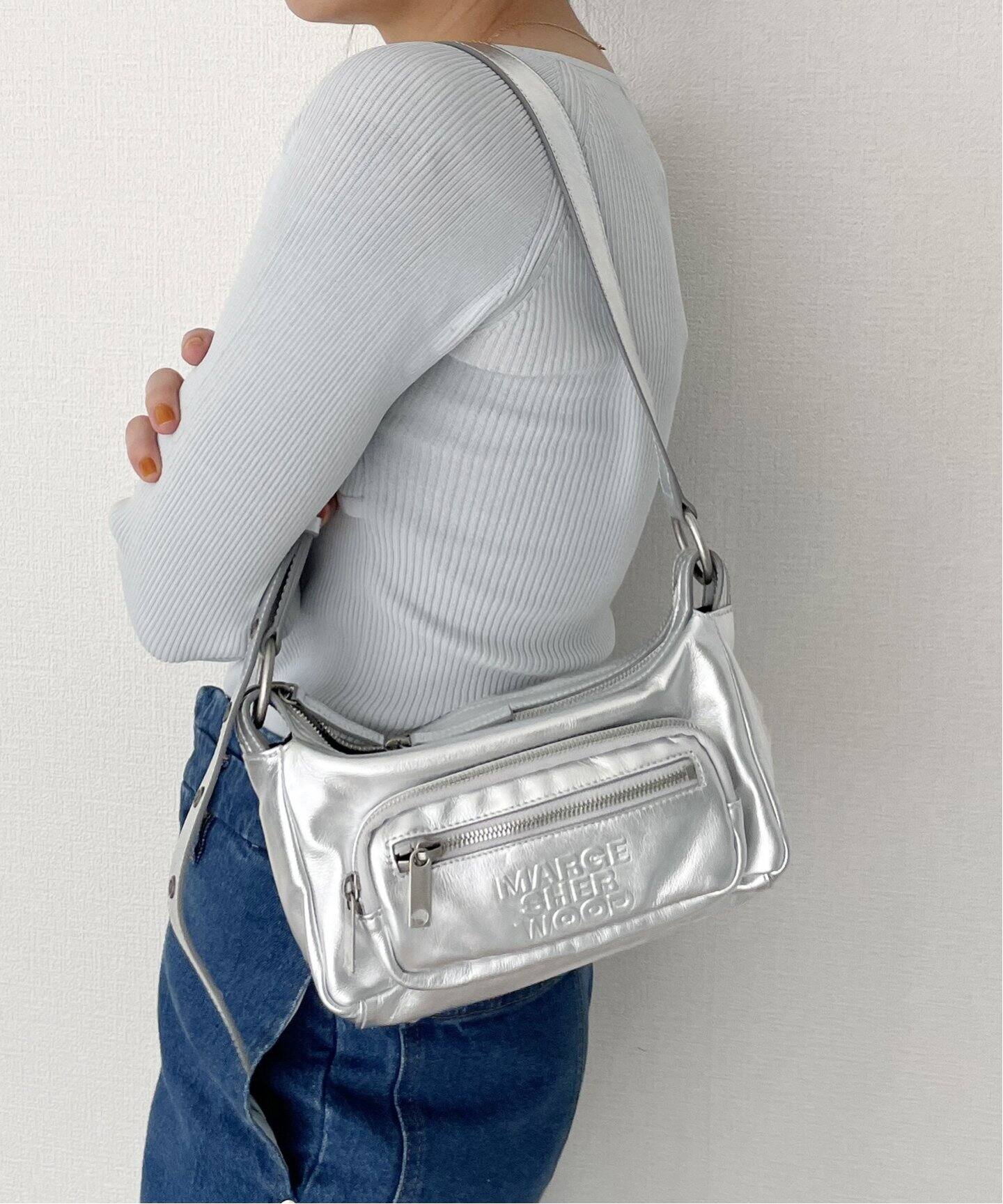 MARGE SHERWOOD/マージシャーウッド】 OUTPOCKET HOBO MINI 