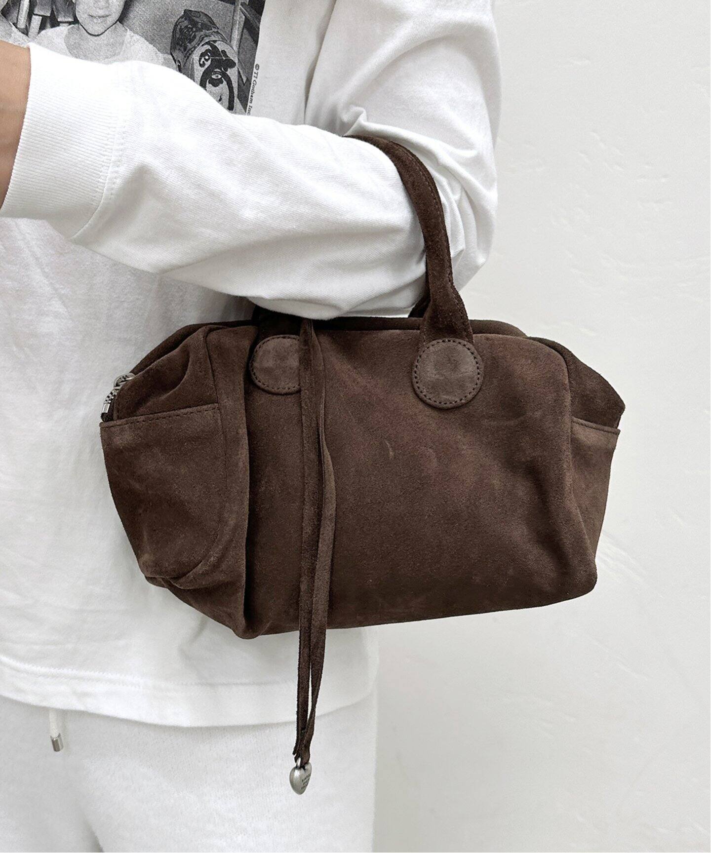 MARGE SHERWOOD/マージシャーウッド】 SOFT BOWRING BAG（ハンドバッグ 