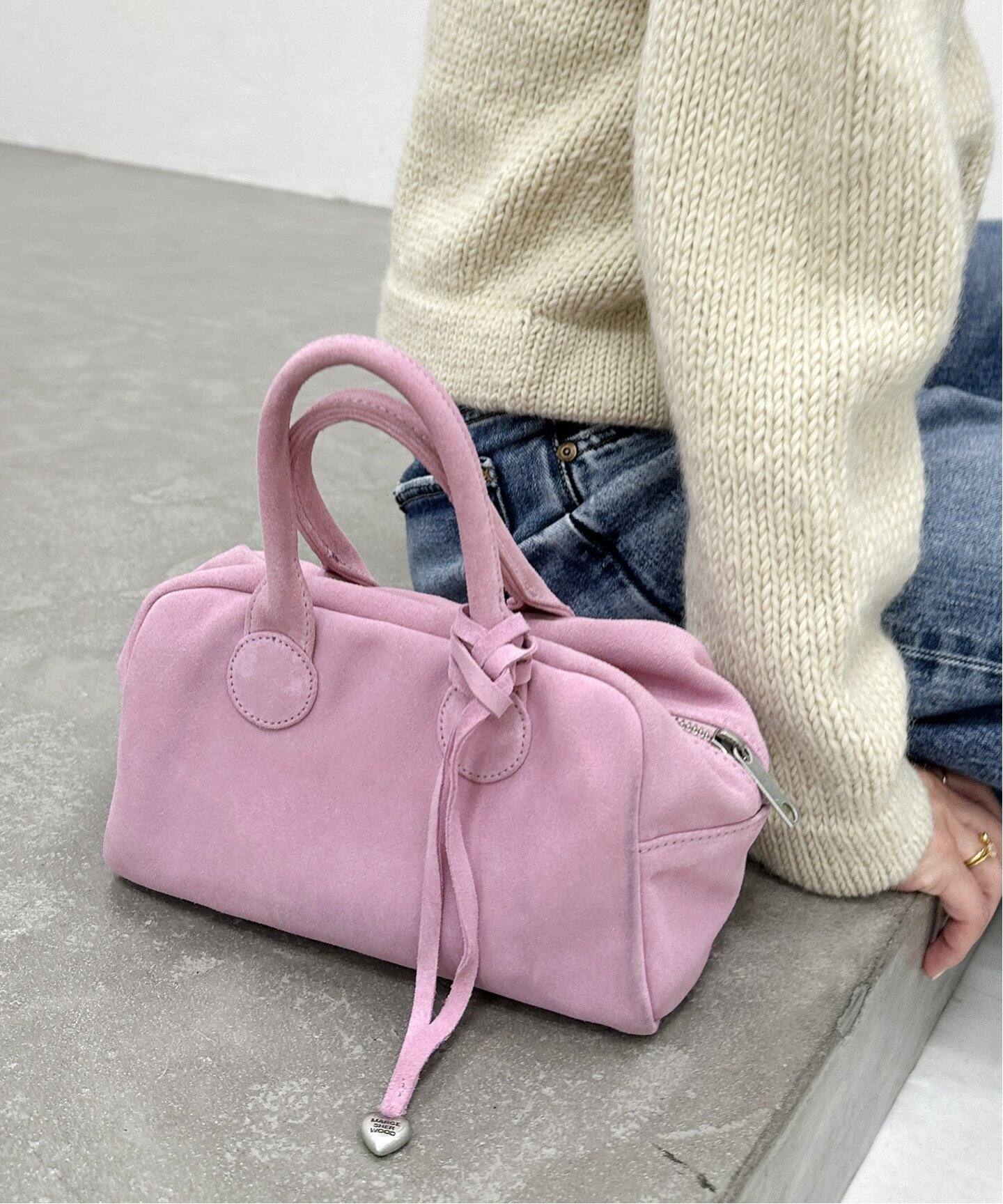 MARGE SHERWOOD/マージシャーウッド】 SOFT BOWRING BAG（ハンドバッグ 
