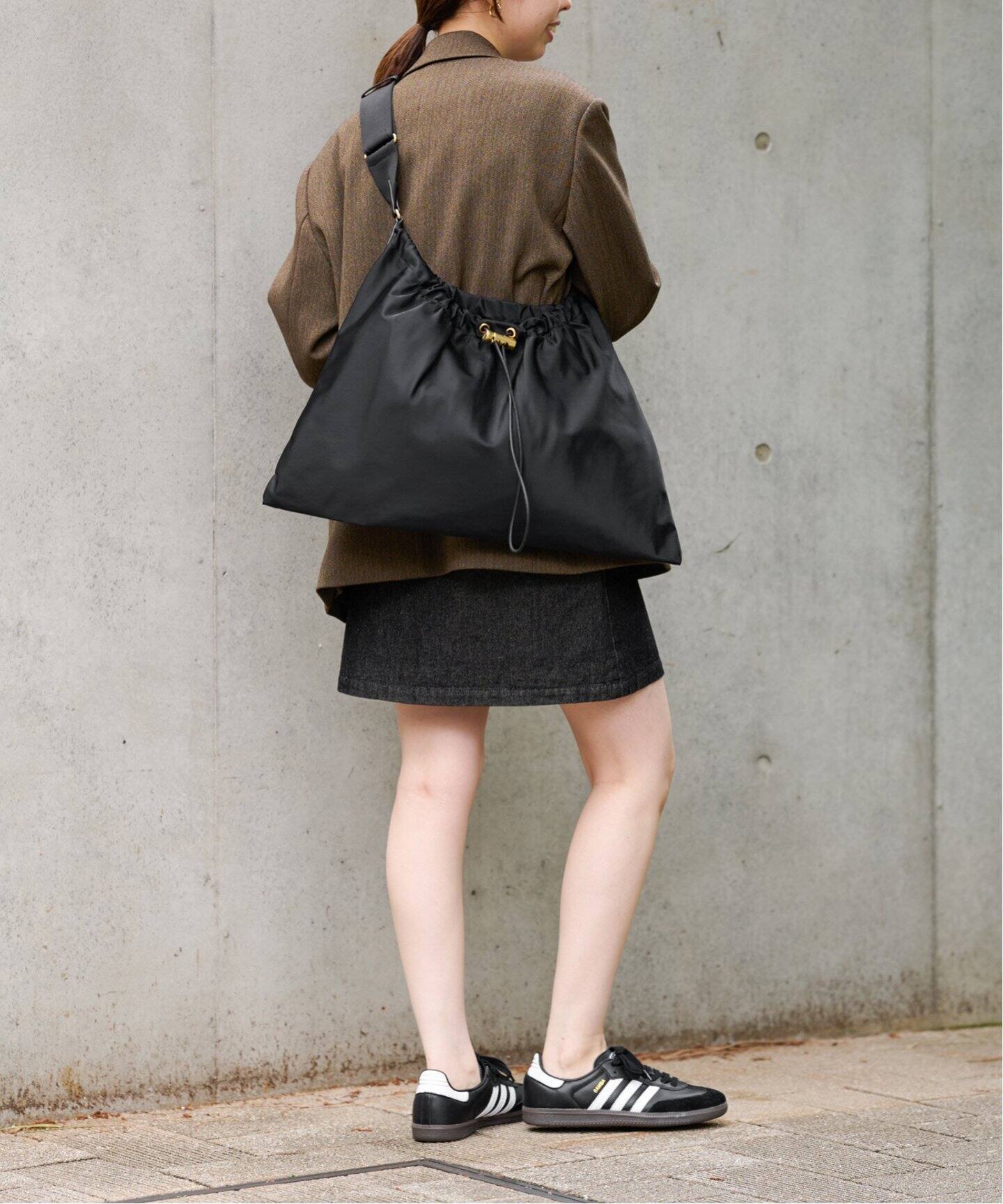 ORSETTO / オルセット】Drawstring TOTE（ショルダーバッグ）｜U by 