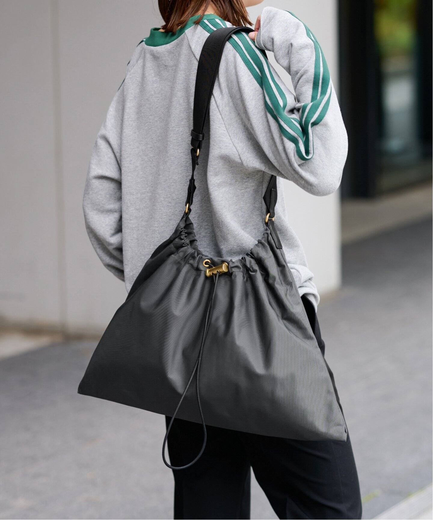 ORSETTO / オルセット】Drawstring TOTE（ショルダーバッグ）｜U by 