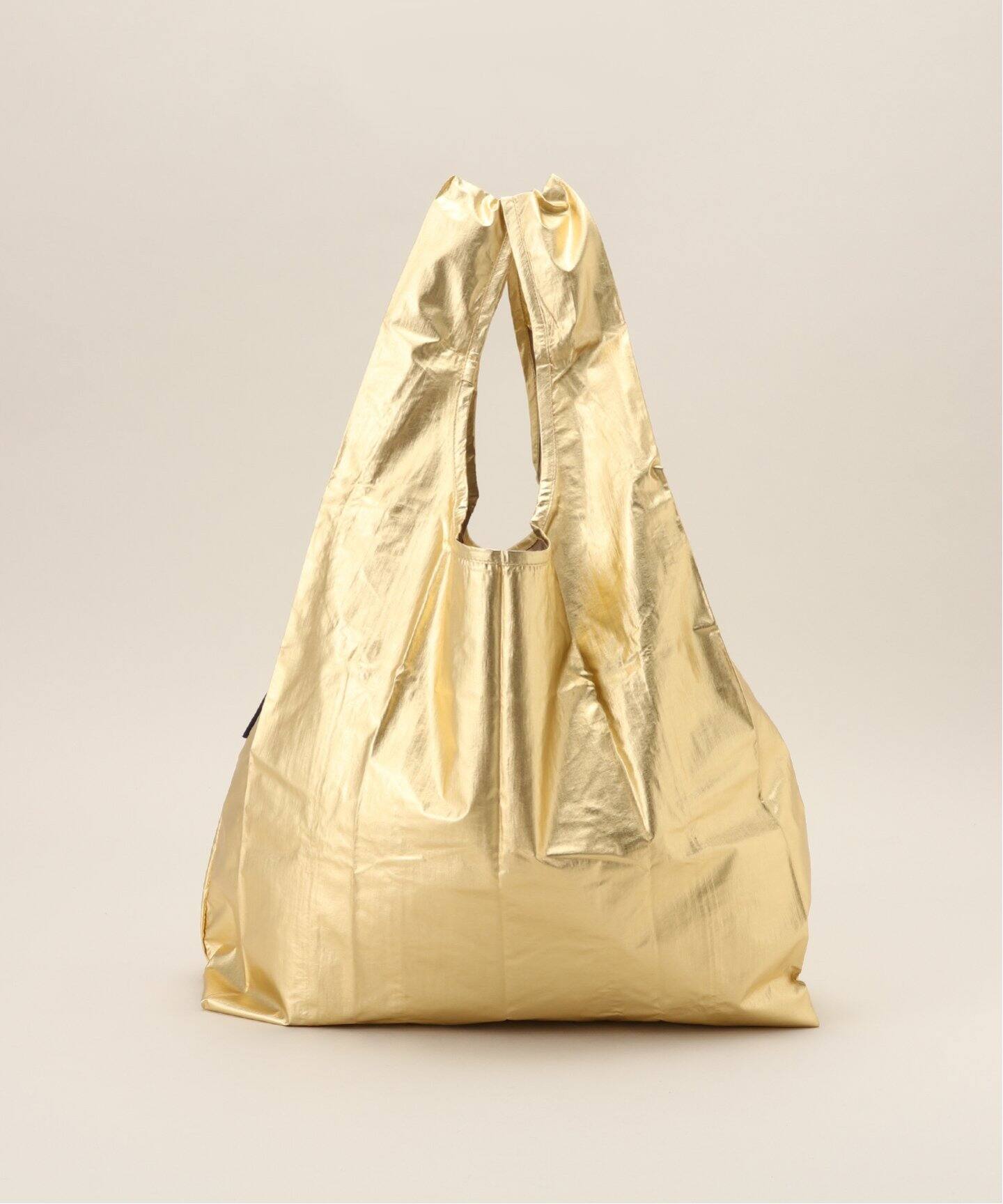 BAGGU STANDARD Reusable Bag メタリックカッパー BAGGU STANDARD GOLD Metallic Reusable Tote Shopping Bag