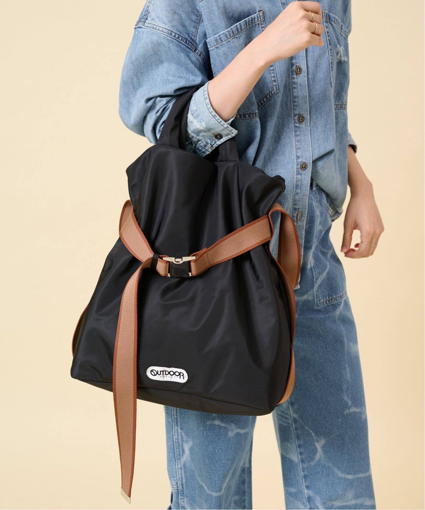 追加》【OUTDOOR/アウトドア】別注Puilting 2way Tote 10