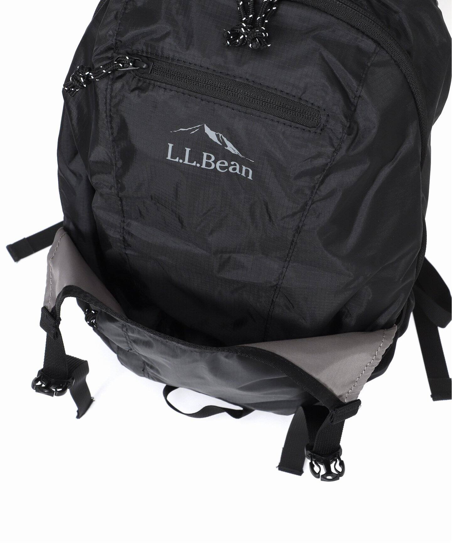 LLBEAN エルエルビーンバックパック黒ストアウェイ パック22L