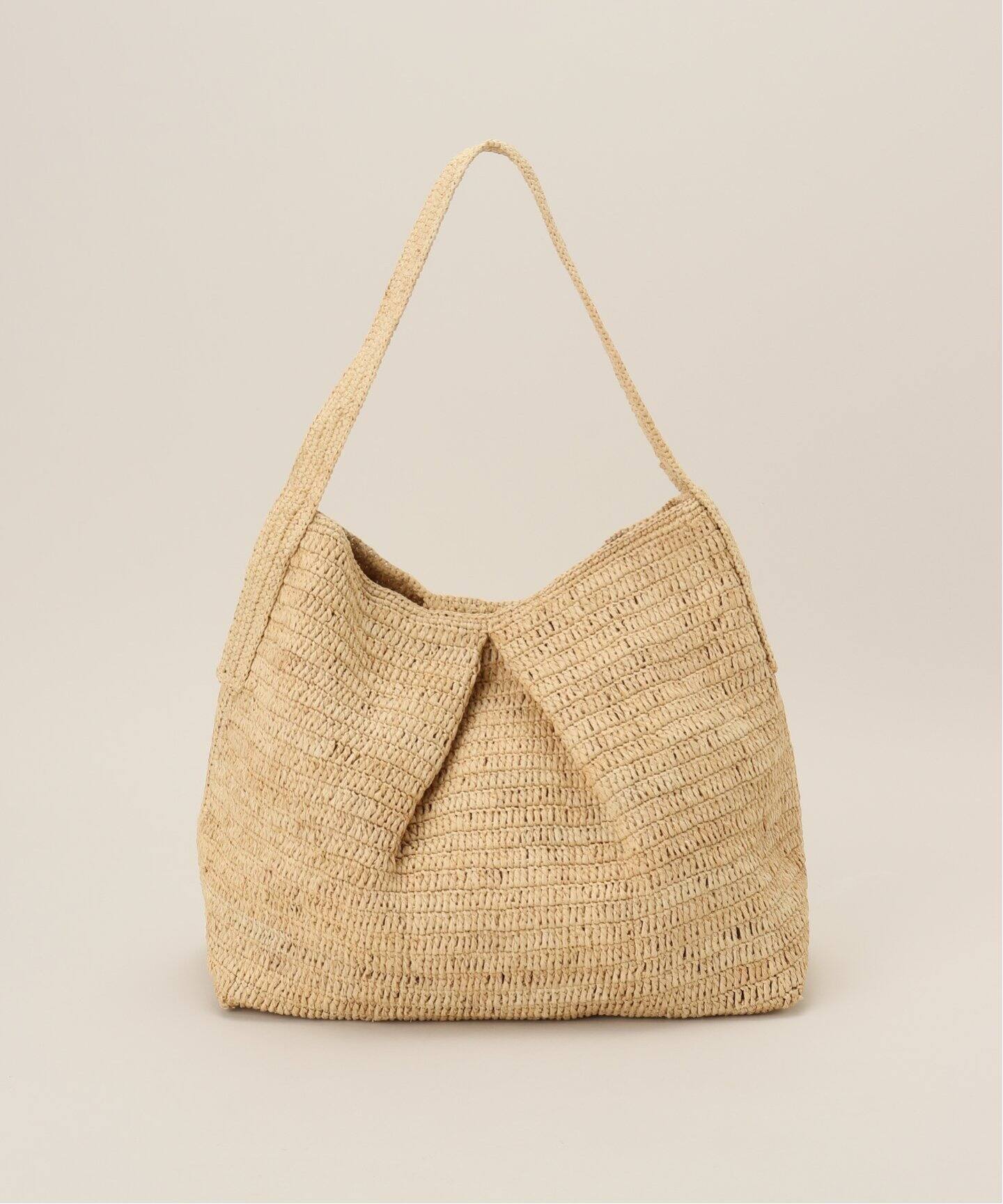 MAISON N.H PARIS/メゾン エヌ アッシュ パリ Raffia TIFFANY Soulder 
