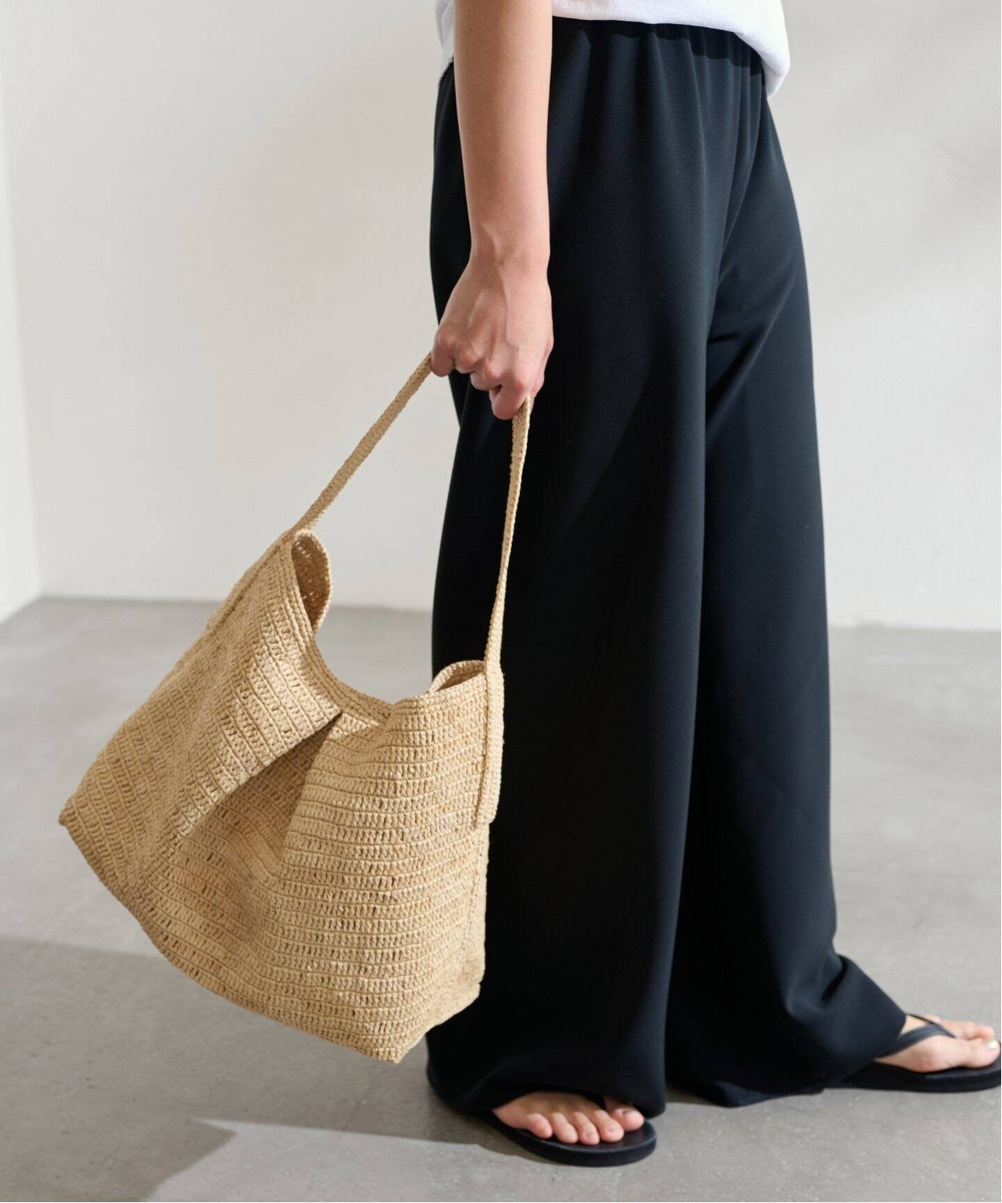 maison n.h pari DAHLIA メゾンエヌアッシュパリ カゴバック（セール  