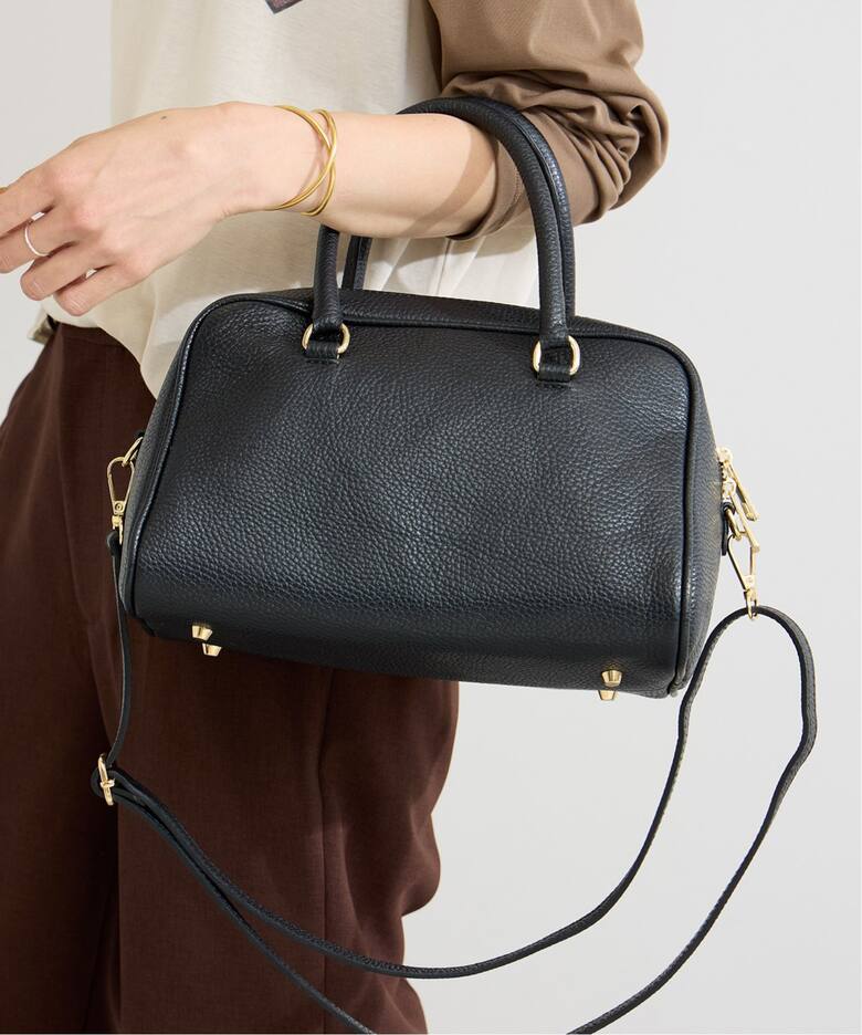 AULENTTI/オウレンティ 2WAYスクエアボストン（ボストンバッグ  