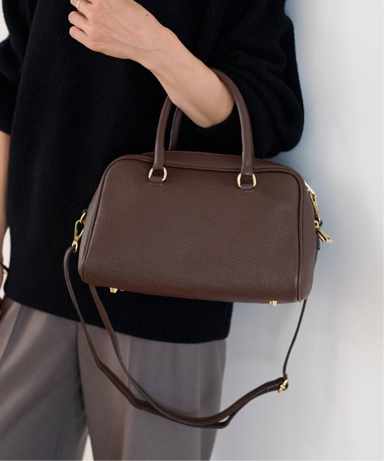 AULENTTI/オウレンティ 2WAYスクエアボストン（ボストンバッグ  