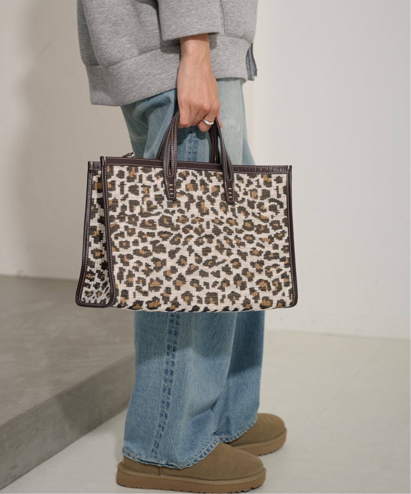 A VACATION BREAD M レオパード（トートバッグ）｜FRAMeWORK（フレーム  