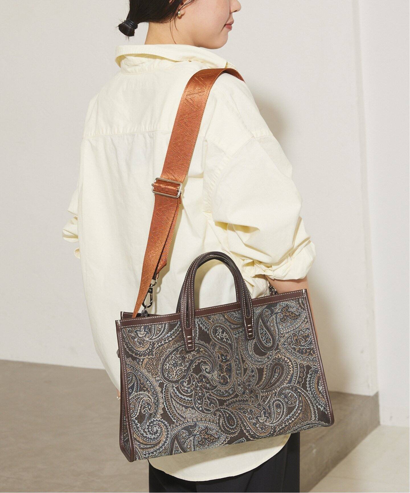 A VACATION/アヴァケーション BREAD M ペイズリー（トートバッグ  