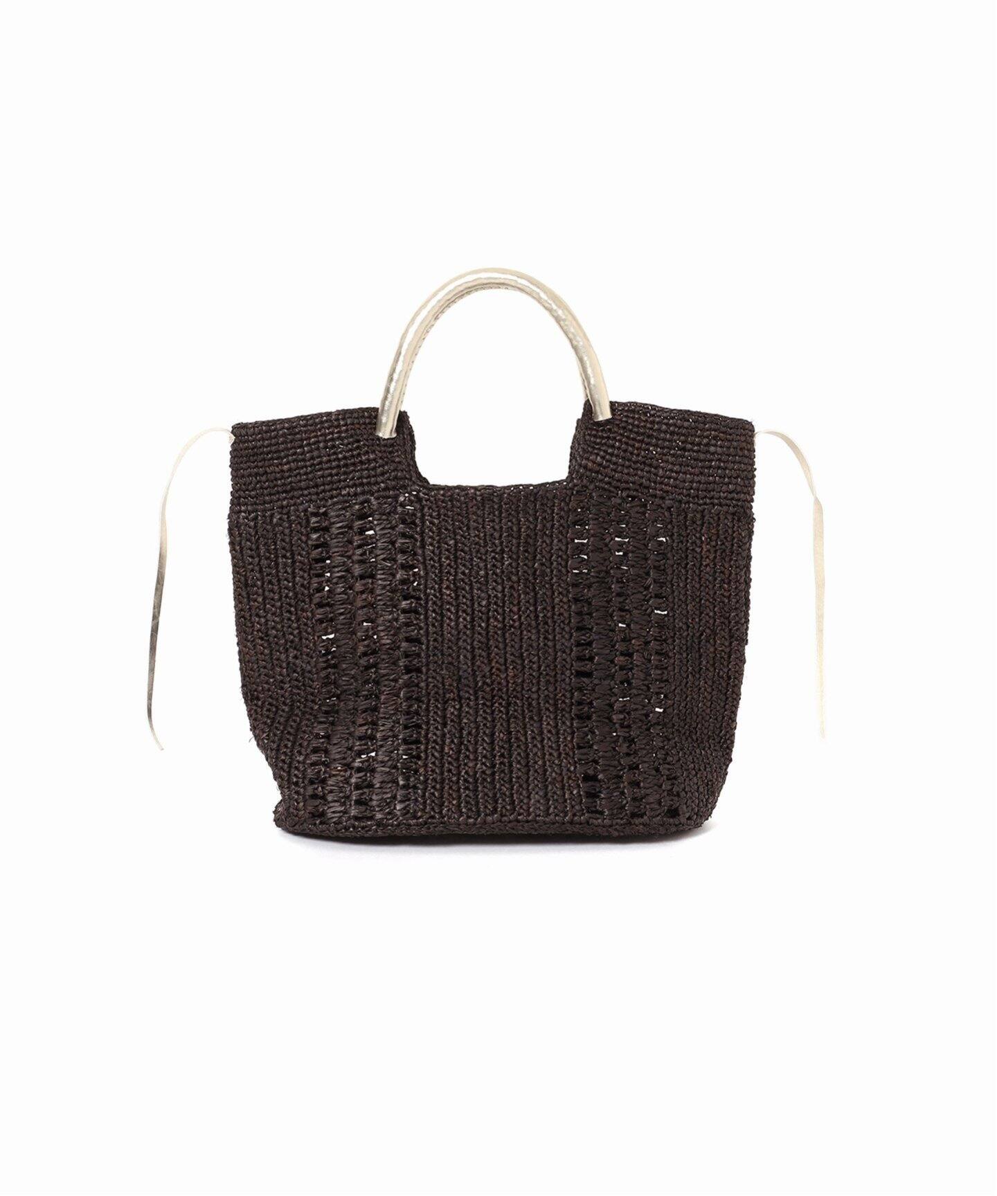 A POINT/アポワン etc 別注色ラフィアバッグ（その他バッグ  