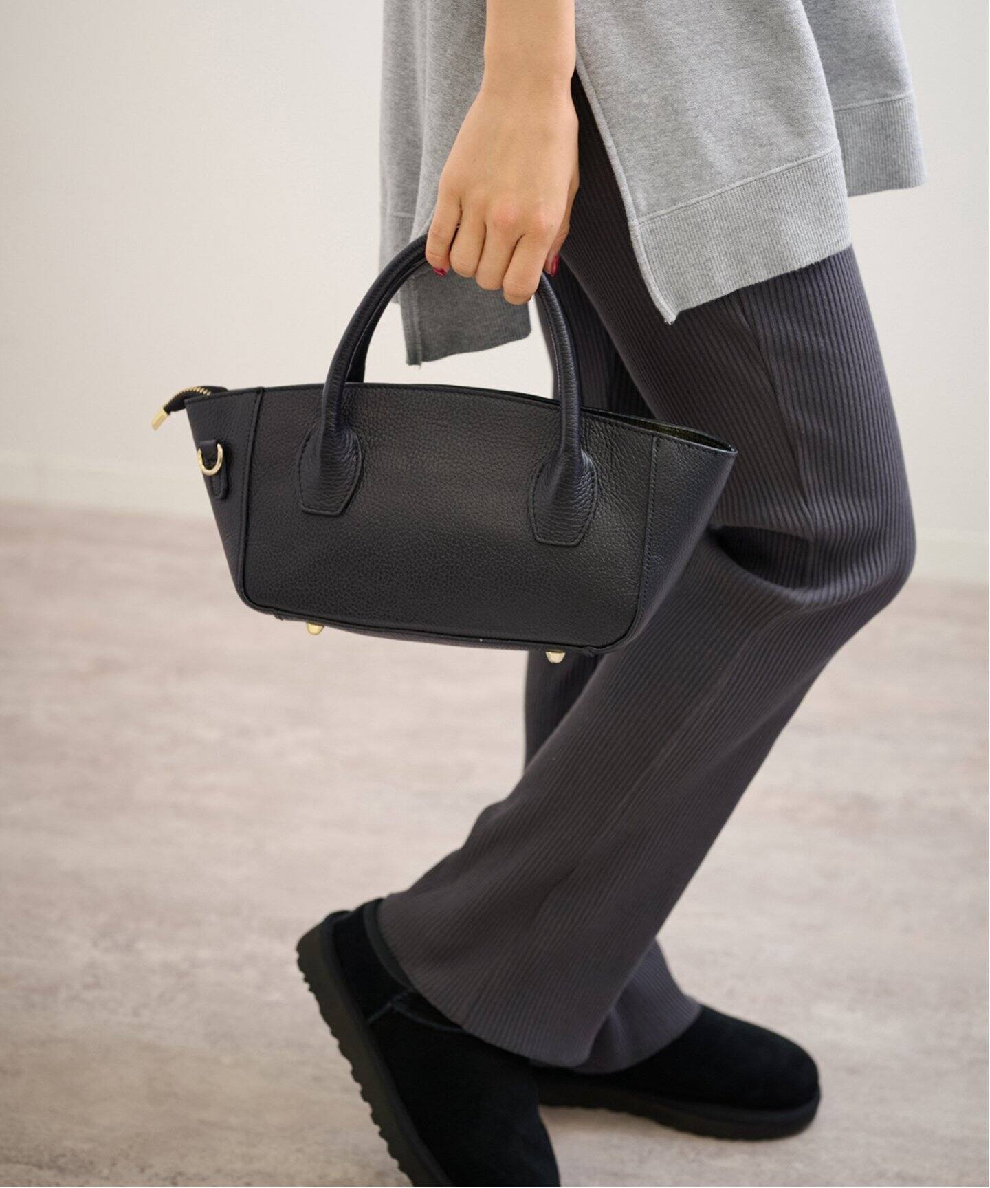 AULENTTI/オウレンティ ショルダー付きレクタングルトート（ショルダー  