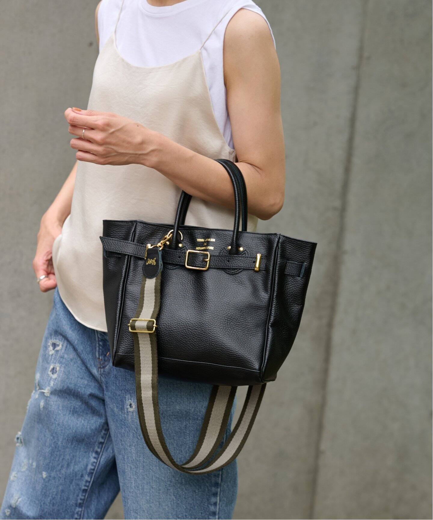 ≪追加≫YOUNG＆OLSEN 別注ストラップ付きベルトバッグ（ショルダー  