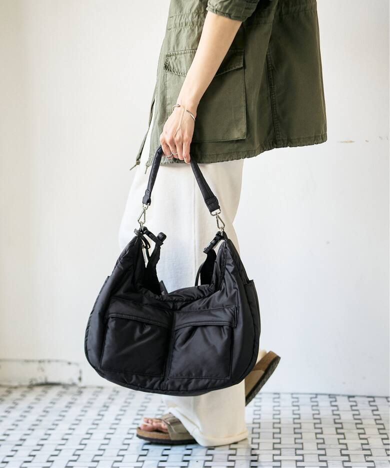 haru×BETTER THAN GOOD×FRAMeWORK】2WAY NYLON SHOULDER BAG 