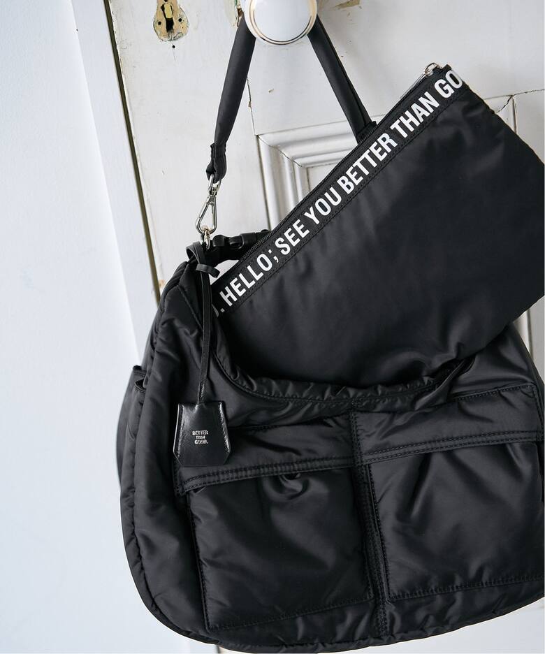 haru×BETTER THAN GOOD×FRAMeWORK】2WAY NYLON SHOULDER BAG  