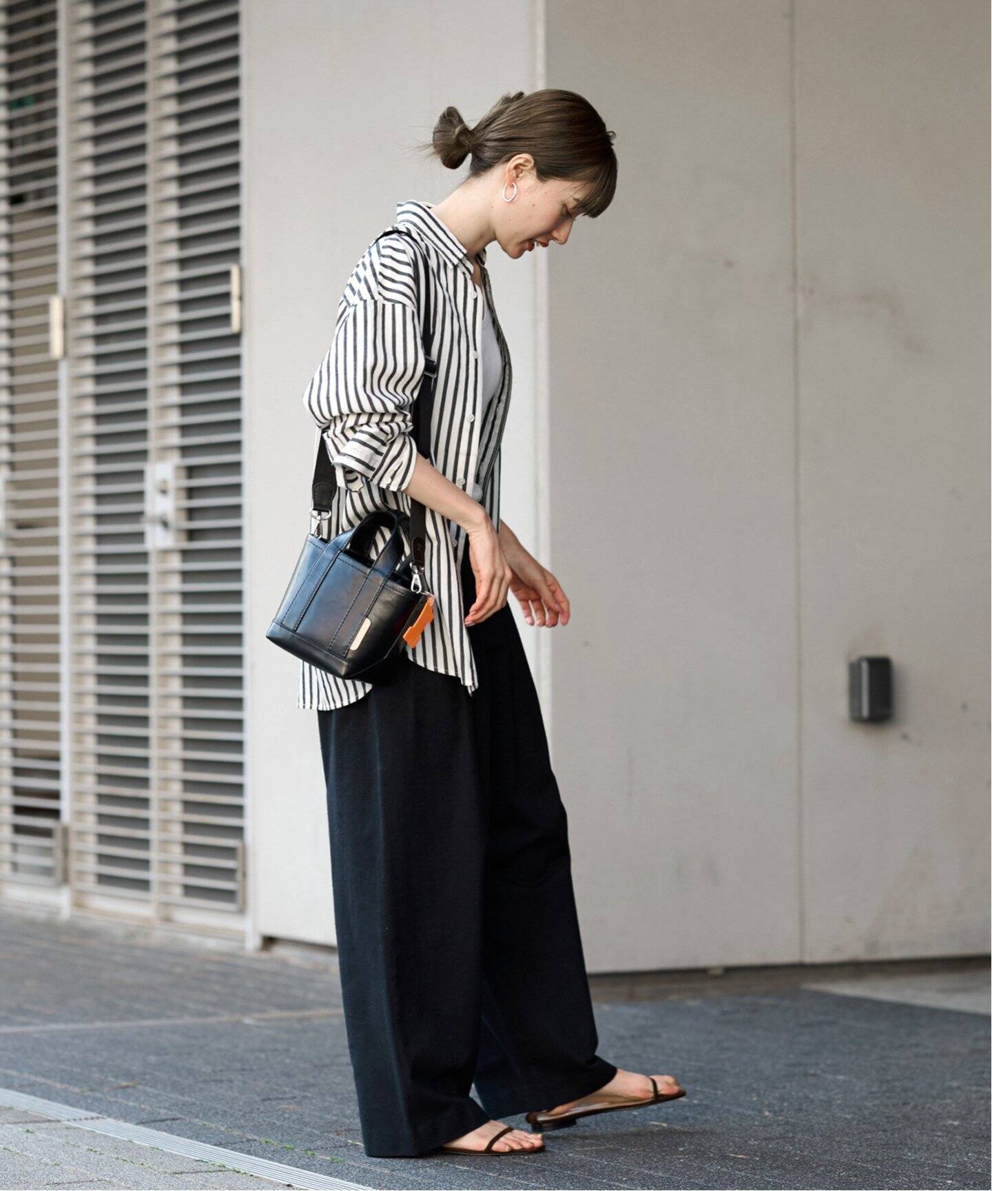 BETTER THAN GOOD】チェーンポーチ付きレザートートバッグ（ショルダー  