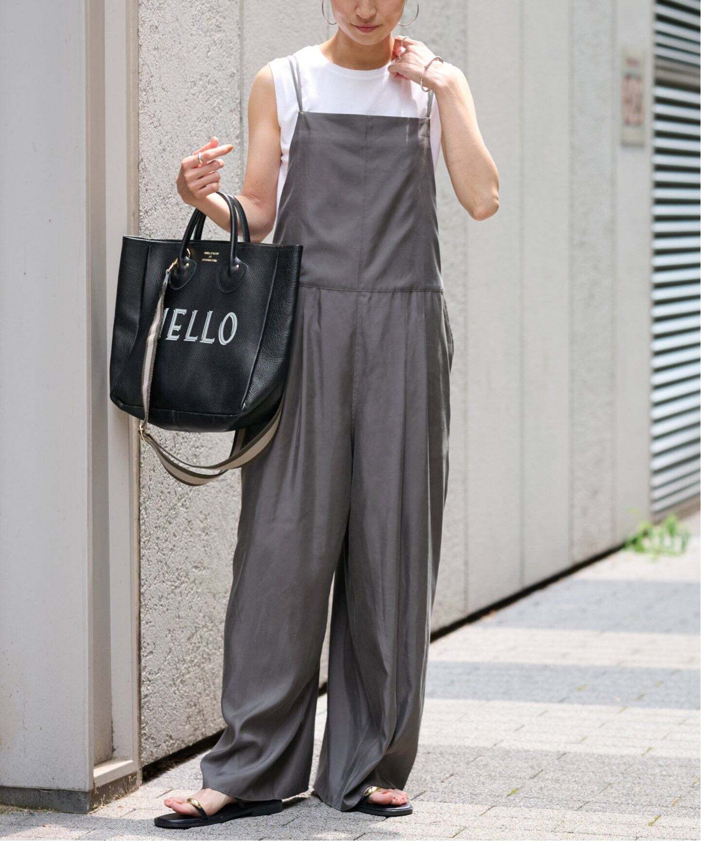 ≪追加≫【YOUNG&OLSEN】 別注ストラップ付きHELLOバッグ（トート  