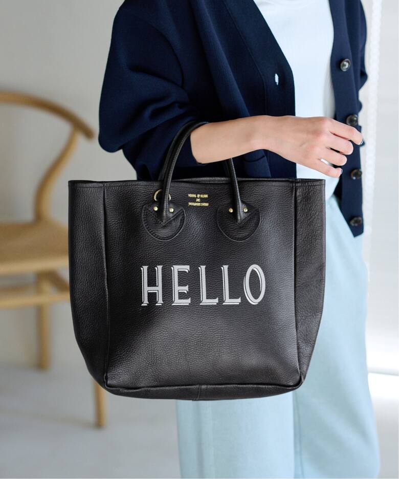 ≪追加≫【YOUNG&OLSEN】 別注ストラップ付きHELLOバッグ（トート  