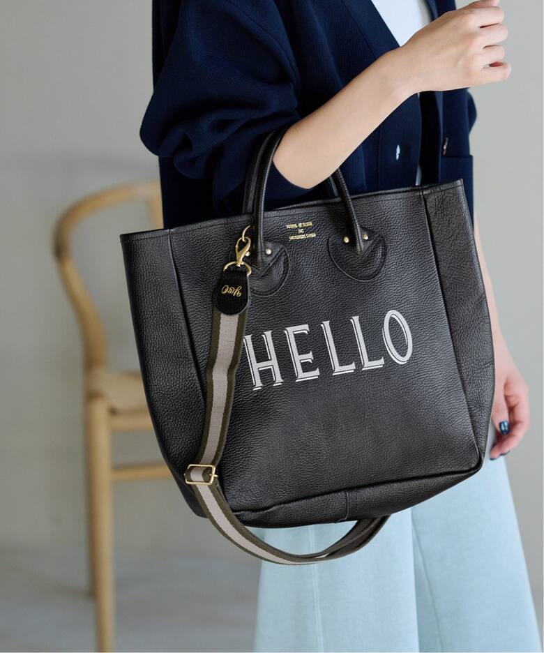 ≪追加≫【YOUNG&OLSEN】 別注ストラップ付きHELLOバッグ（トート  
